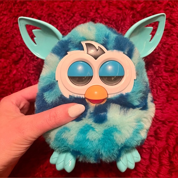 Vintage 2012/2013 Hasbro Furby Blue Boom Waves n working condition new batteries - Picture 1 of 7